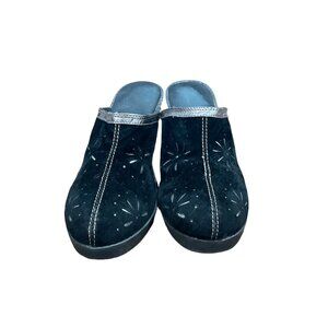 Women's Wedge Heel Sandle, No- Brand, 7. Black, Preloved in Good Condition